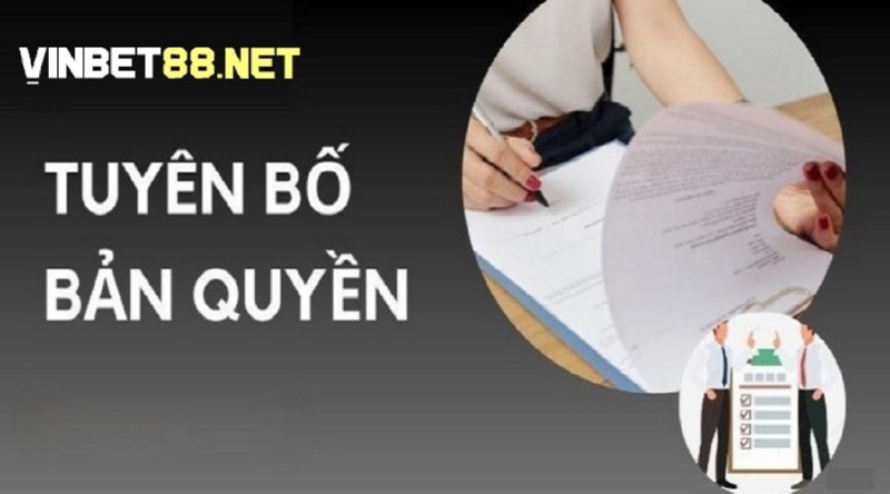 Quy định cụ thể về tuyên bố bản quyền của nhà cái thể thao